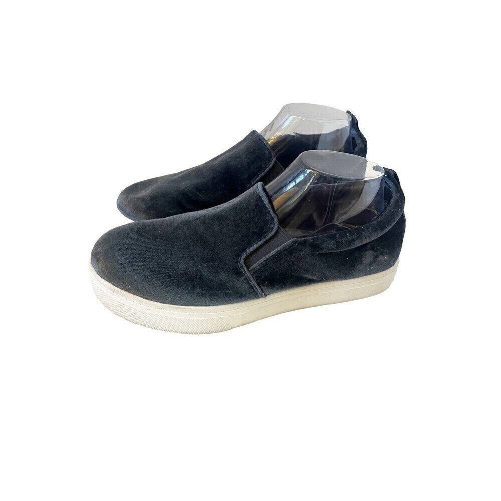 CIRCUS BY SAM EDELMAN Scotlyn Suede Platform Sneaker Size 9 Blue Slip On Shoes